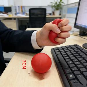 성인과 어린이를 위한 고품질 손 운동 공, 폼 라운드 그립 마사지, 강화 재활 훈련 액세서리