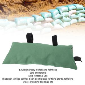 홍수 방지용 모래주머니, 두꺼운 재사용 가능 지퍼형 홍수 방지 모래주머니, 문과 창문 홍수 방지용