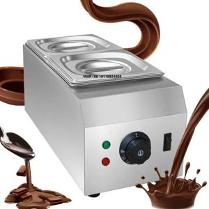 상업용 자동 전기 초콜릿 멜팅 포트 가열 스토브 (초콜릿 녹이기, 시간 설정 가능, 보온 기능 포함)