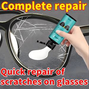 안경 스크래치 수리 크림 - 안경 렌즈와 프레임의 스크래치 연마, 렌즈의 스크래치 연마 및 연삭, 모든 안경에 적합