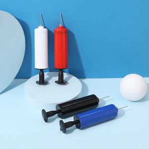 휴대용 핸드 에어볼 펌프 인플레이터 키트 (축구, 농구, 배구공 및 자전거용 바늘 포함)