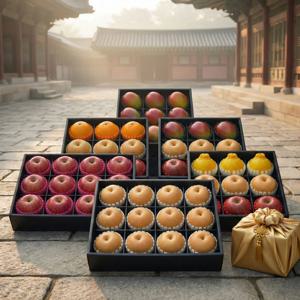 설 명절 선물 명품 프리미엄 혼합1호 4.5kg(사과5/배4) 과일 선물세트