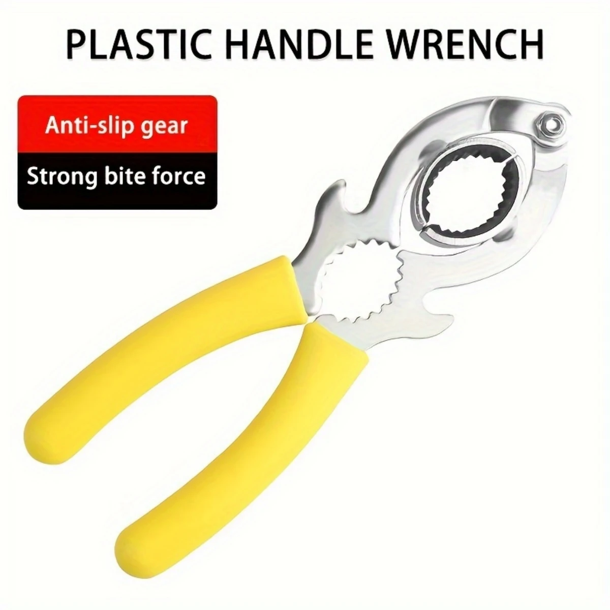 다기능 수도꼭지 에어레이터 렌치, 싱크대 물꼭지 도구, 미끄럼 방지 손잡이, 필터 제거용, 가정 수리에 필수품