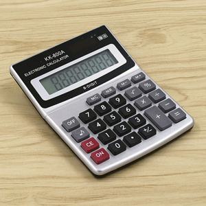 계산기 KK-800A 금속 데스크탑 대형 글꼴 와이드 계산기 8 제조업체 도매가 있는 비즈니스 컴퓨터 사무용품