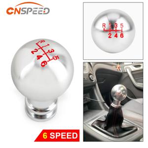 CNSPEED 5/6/10단 변속 기어 노브 알루미늄 범용 자동차 수동/자동 기어 레벨 노브 시프터 레버 M8 M10 M12 어댑터