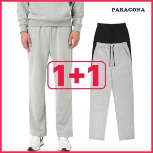 1+1 파라고나 남성 트레이닝 일자핏 밴딩 팬츠 2컬러 2사이즈 스웻 간절기