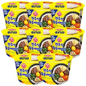 오뚜기컵밥 전주돌솥비빔밥 269g 8개