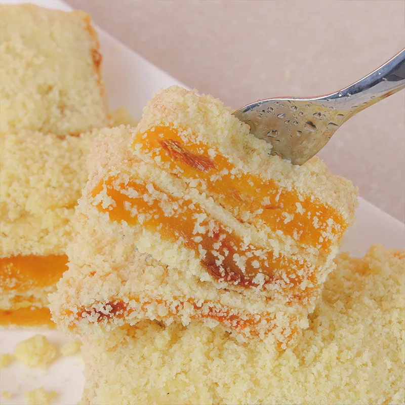 쫀득쫀득 달달한 카스테라 호박 인절미 1kg 내외 (130g*8개입)