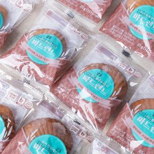 100% 국내산 찰보리사용! 밀가루없이 부드럽고 촉촉한 찰보리 마들렌 25g x 15개입