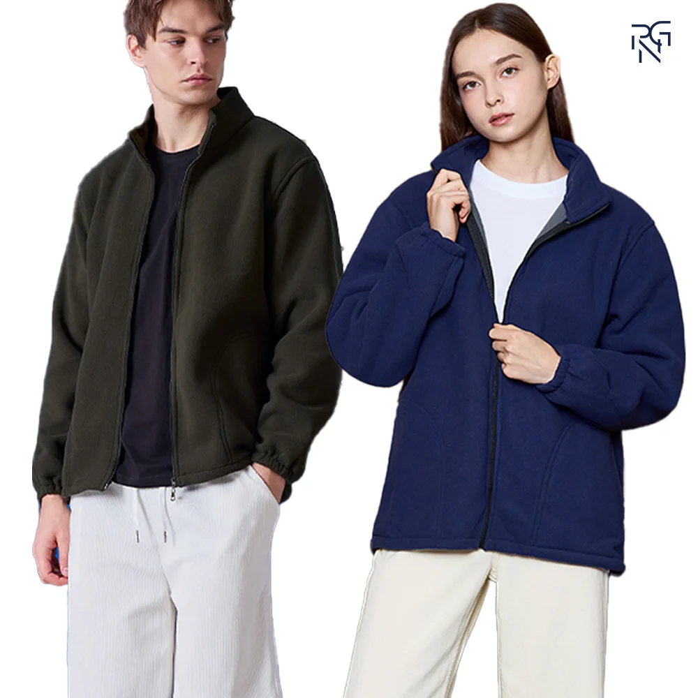 파라고나 남여공용 데일리 오버핏 후리스 집업 자켓