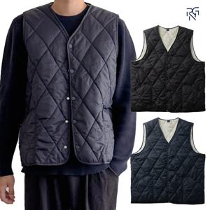 파라고나 남자 퀄팅 보아털 경량패딩 조끼 데일리 양털 조끼