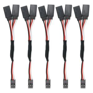 5PCS 100/150/200/300/500mm RC 서보 Y 연장 코드 케이블 리드 와이어 RC 서보 JR 후타바 RC 비행기 헬리콥터 자동차 DIY