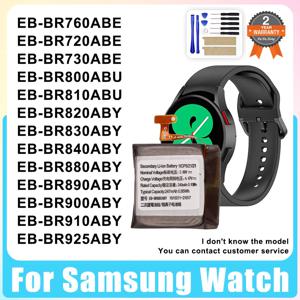 삼성 갤럭시 워치 Gear Live/S2 클래식/Gear S4/Gear 1/Active 1 2 3/ Watch 3/ Gear S/Gear 2/WATCH 4용 새 배터리 교체