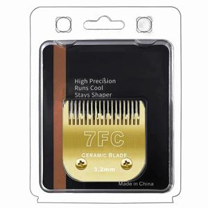 교체용 분리형 애완견 클리퍼 세라믹 블레이드 세트 Andis,Oster A5,Wahl KM10 시리즈 클리퍼와 호환 가능