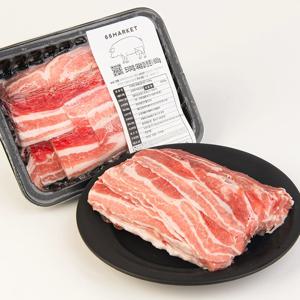 잡내 없이 담백한 국내산 한돈 대패 삼겹살600g+600g