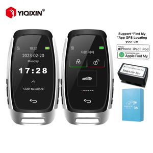 유니버설 수정 된 CF920 스마트 키 디스플레이 키 BMW 아우디 벤츠 Lexus 현대 닛산 르노 도요타 편안한 항목 자동 잠금 장치