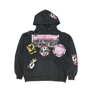 빈티지 스티커 그래피티 올드스쿨 모터사이클 레이싱 재킷 후디 추천 좋은 아이템 워시드 룩 자수