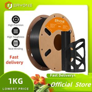 Eryone 나일론 PA6 3D 인쇄 필라멘트 1.75mm 1KG/롤 FDM 3D 프린터 용 고품질 엉킴 없음 완벽한 스풀 무료 배송