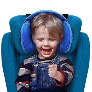 어린이용 차량 목 받침대 수면 포지셔너 아기 유아용 조절 가능 카시트 베개 고정형 부드러운 수면 베개