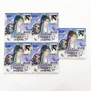 랜덤 3/5팩 애니메이션 허스키와 그의 흰 고양이 시즈운 AR 컬러 페이퍼 - 3D 스테레오 아트 보드 팬들을 위한 창의적인 선물