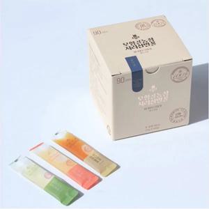 지리산모향골 자연벌꿀 올인원 90개 아카시아 야생화 밤꿀 꿀스틱 허니스틱 답례