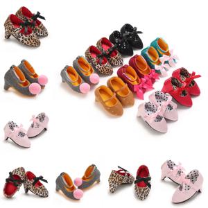 신생아 신발, 여자 아기 공주님을 위한 부드러운 밑창, 귀여운 리본 패션 파티용