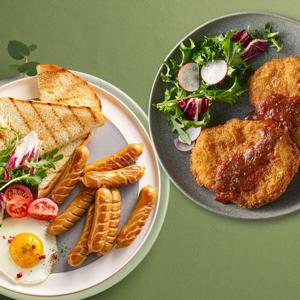 통등심 돈까스 X 1팩(5EA) + 돈육94.31% 착한 소시지 1kg X 1팩