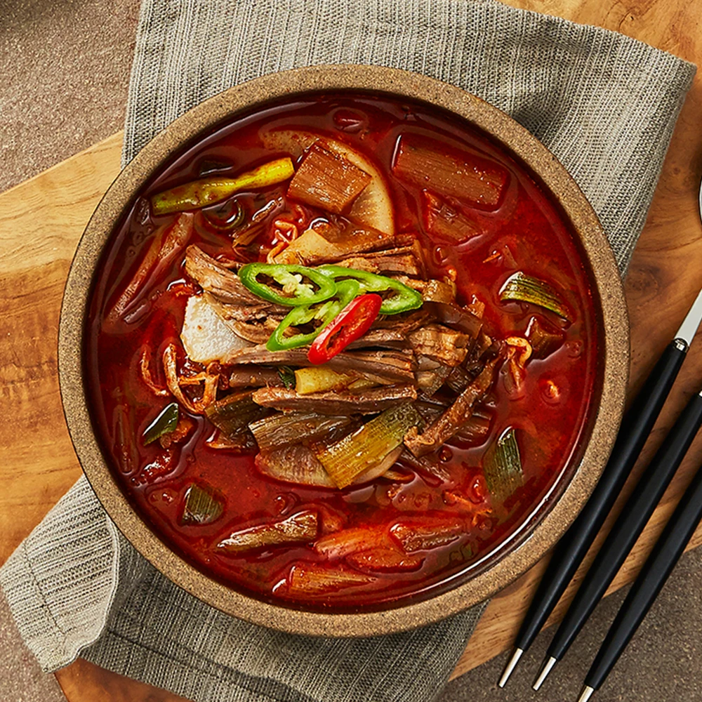 얼큰 육개장 600g X 5팩