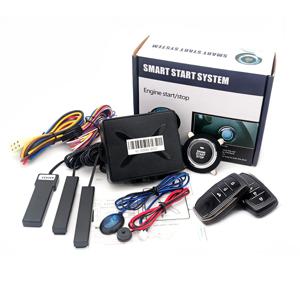 키르빈 유니버셜 자동차 알람 시스템 (오토 스타트, 스마트키, 엔진 점화, 자동 시동 키트, 자동차 시동/정지 기능 포함) - 토요타/골프/파사트용