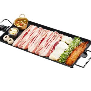 불소수지 코팅 와이드그릴 테이블용 전기그릴 기름배출구 45cm / 55cm / 75cm