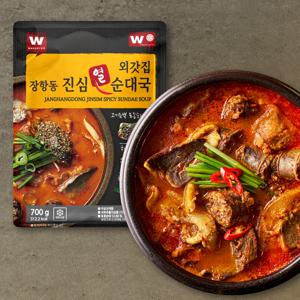 얼큰 순대국 700g X 4팩