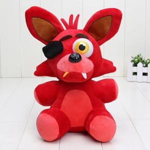 25cm/9.8인치 붉은 여우 인형 - 소파 카펫 홈 데코 및 생일 파티 선물용 매우 부드러운 플러시 장난감