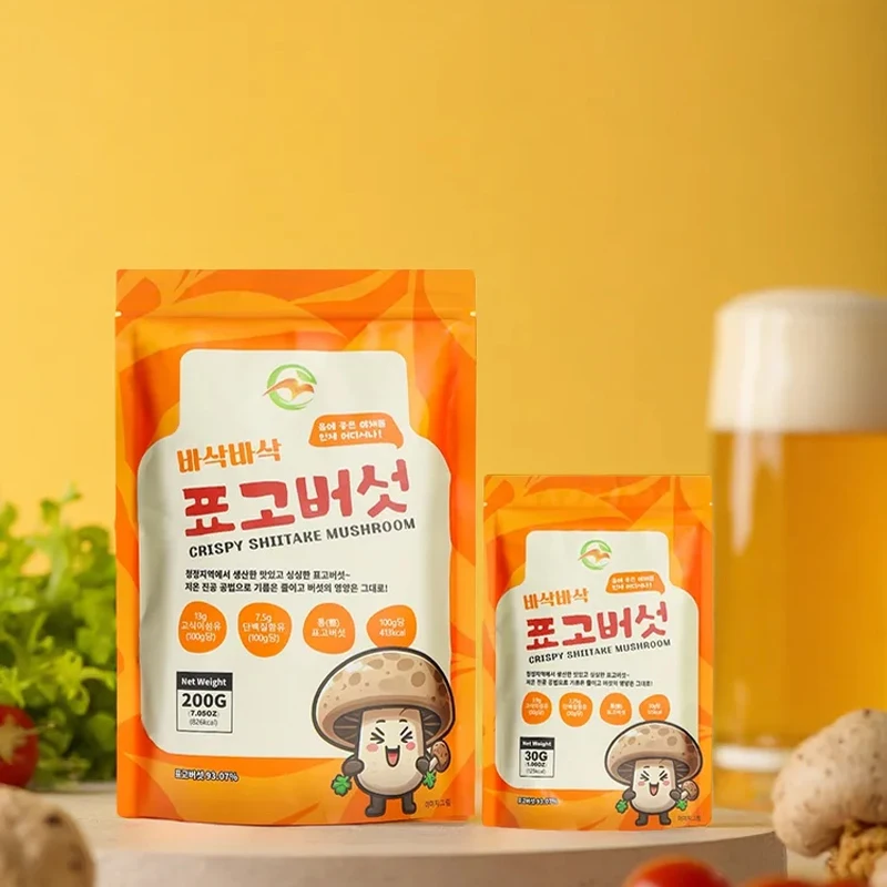 건강간식 어린이 과자 표고버섯칩 다이어트 간식 Finger Food 과일칩 식품 과자