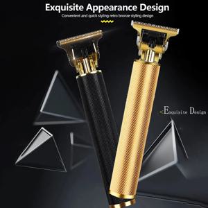 남성용 전문가용 T9 헤어 클리퍼 USB 고속 충전식 수염 관리 도구로 편안하고 정밀한 면도를 제공하는 헤어 트리머