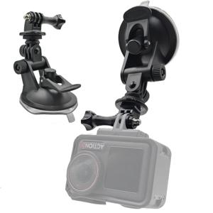 GoPro Hero 13 12 11 10 Insta360 X3 X4 DJI OSMO Action 5 Pro 카메라 용 흡입 컵 마운트 자동차 유리 차량 앞 유리 홀더
