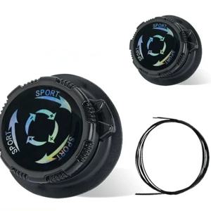 1쌍 메탈 와이어 스위블 자동 버클 로프 운동화 신발끈 (어린이/성인용) 묶지 않는 신발끈 퀵락 신발끈 운동화