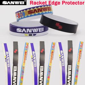 자기 접착 탁구 라켓 가장자리 보호기 SANWEI PVC 탁구 배트 보호 측면 테이프 보호기 탁구 액세서리