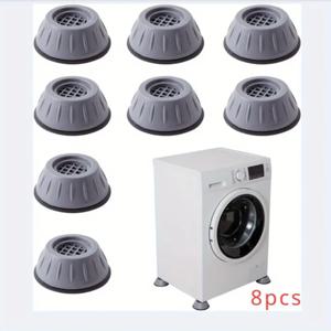 8개/4개 세탁기 방진 패드, 베이스 리프터, 방습 냉장고 발, 충격 흡수 커버