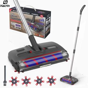 전기 스위퍼 카펫 청소기 무선 휴대용 청소 기계 휴대용 바닥 스위퍼 가정용 회전 전기 바닥 걸레