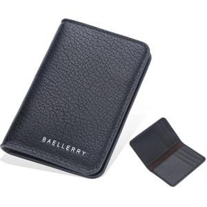 슬림하고 컴팩트한 명품 브랜드 지갑 남성용 부드러운 가죽 신용 카드 홀더 남녀공용 소형 ID 카드 케이스 패션 카드홀더