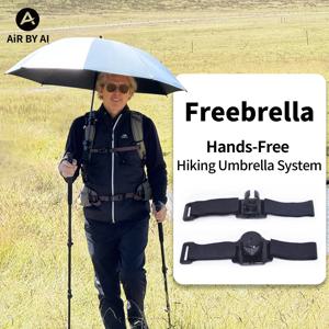 백팩 우산 클립 핸즈프리 경량 아웃도어 하이킹 고정 우산 홀더 장치로 쉬운 트레킹