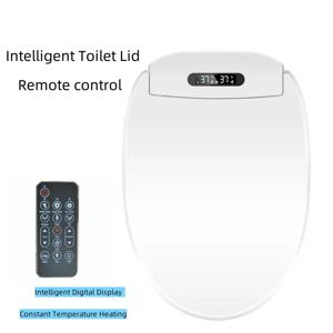 지능형 리모컨 변기 뚜껑 건조기 물 바람 온도 조절 범용 변기 뚜껑 욕실용 스마트 일정 온도 유지