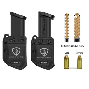 포세이돈 디펜스 IWB OWB 멀티앵글 탄창 파우치 좌우겸용 9mm .40 .357 탄창 핸드 매그 캐리어 에어소프트