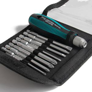 9개/대 스크루드라이버 세트 슬롯형 필립스 스크류 드라이버 자기 전기 홈 수리 손 도구 키트