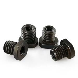 100styleM10 앵글 그라인더 어댑터 암나사형 M14 나사 너트 아버 커넥터 연마용 나사 연결봉 1개 전동 공구용