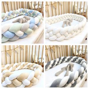 1M 2M 3M 아기 범퍼 침대 보호대 아기 침대 쿠션 유아용 침실 아기 침대 범퍼 충돌 방지 룸 데코 아기 침대 범퍼