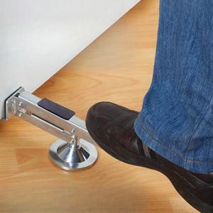 헤비듀티 금속 도어 리프터 360 °   회전 레버 작동식 도어 패널 엘리베이터 설치 보조기구로 간편한 도어 설치