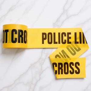 밝은 노란색 경고 테이프, 