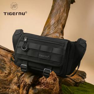 타이거누 남성용 체스트 백 야외 메신저 백 남성 사냥용 휴대용 슬링 백 남성 하이킹 숄더 백 웨이스트 백 크로스바디