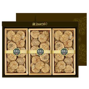 자연식탁 국내산 참나무 건 표고버섯 선물세트[향1호] (흑화고170gx3)